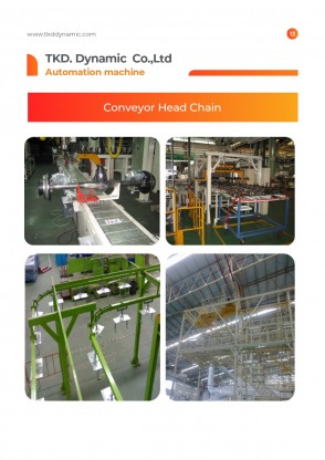 Conveyor Head Chain - รับผลิต-ติดตั้งสายพานลำเลียง - ที เค ดี ไดนามิค